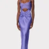 Women Hervé Léger Dresses | Gowns-BUSTIER BANDAGE DRESS WITH BIAS SKIRT