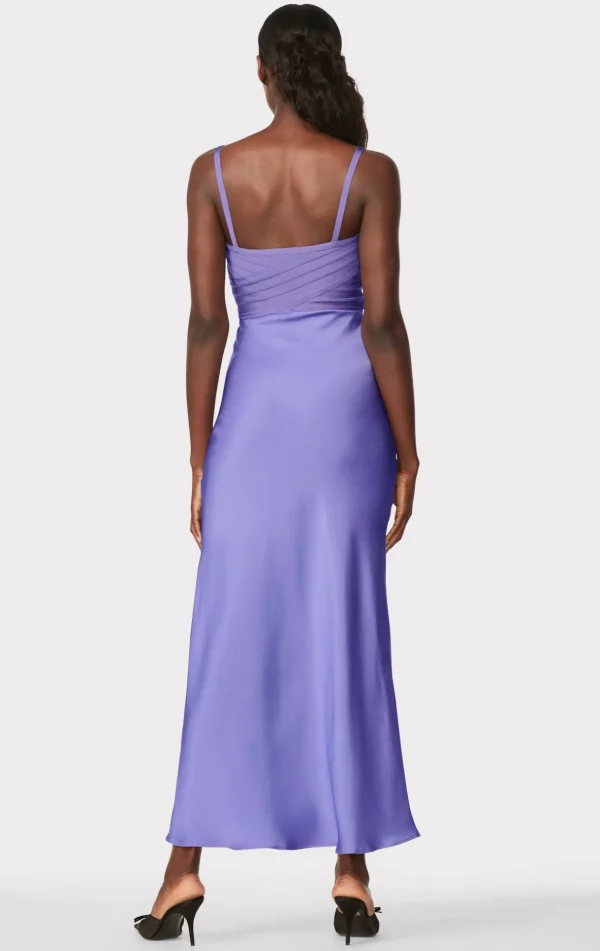 Women Hervé Léger Dresses | Gowns-BUSTIER BANDAGE DRESS WITH BIAS SKIRT