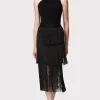 Women Hervé Léger Separates | Bottoms-FRINGE SKIRT