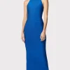Women Hervé Léger Dresses | Gowns-HALTER CRYSTAL GOWN