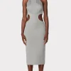 Women Hervé Léger Dresses-HERVÉ LÉGER X LAW ROACH DAYA Sheer Layered Midi Dress