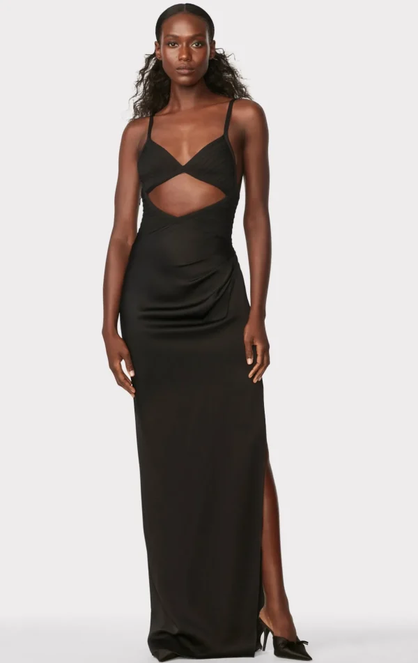 Women Hervé Léger Dresses | Gowns-HERVÉ LÉGER X LAW ROACH Draped Cutout Gown