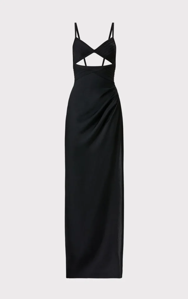 Women Hervé Léger Dresses | Gowns-HERVÉ LÉGER X LAW ROACH Draped Cutout Gown