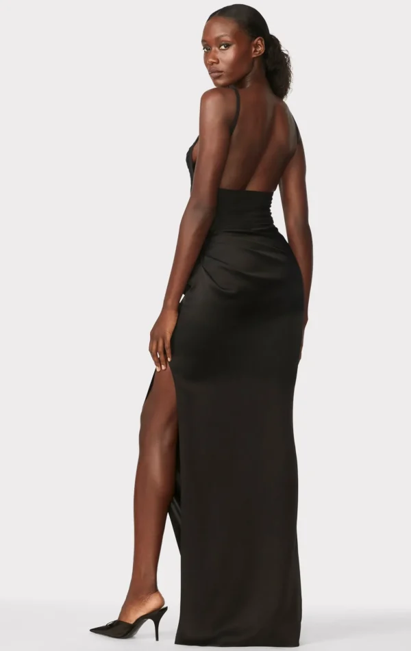 Women Hervé Léger Dresses | Gowns-HERVÉ LÉGER X LAW ROACH Draped Cutout Gown