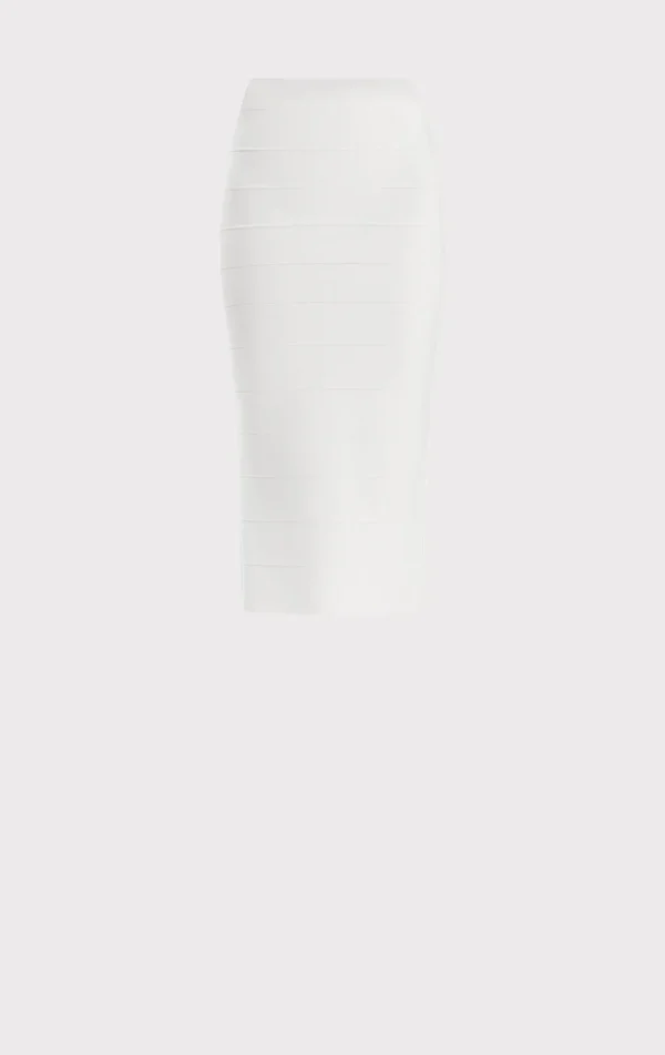Women Hervé Léger Separates | Bottoms-ICON BANDAGE PENCIL SKIRT