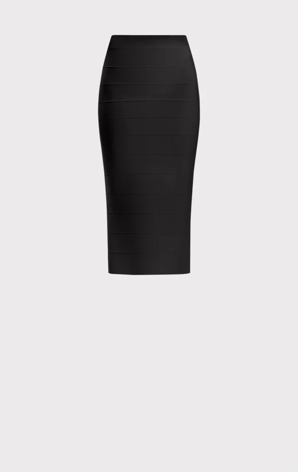 Women Hervé Léger Separates | Bottoms-ICON BANDAGE PENCIL SKIRT