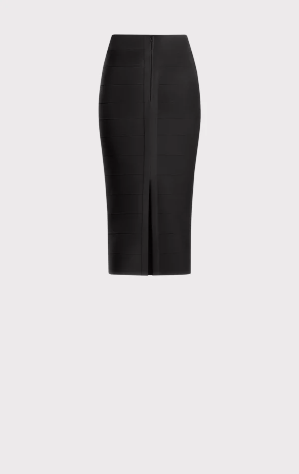 Women Hervé Léger Separates | Bottoms-ICON BANDAGE PENCIL SKIRT