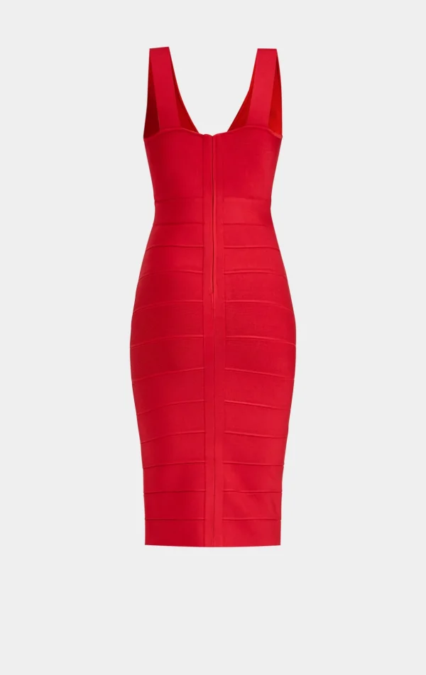 Women Hervé Léger Dresses-ICON COCKTAIL DRESS