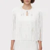 Women Hervé Léger Separates | Tops-ICON FRINGE CAPE