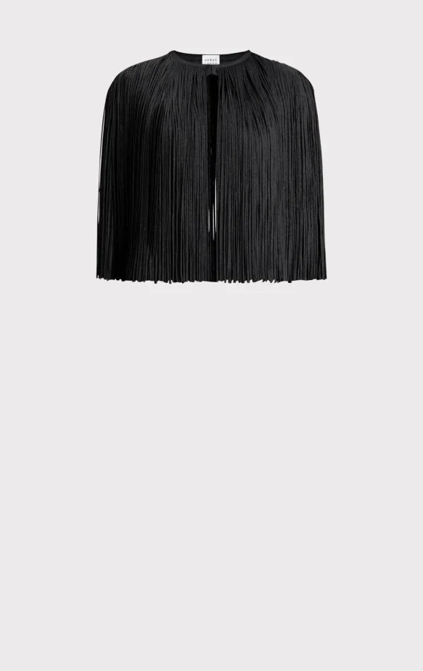Women Hervé Léger Separates | Tops-ICON FRINGE CAPE