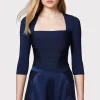 Women Hervé Léger Separates | Tops-ICON SQUARE NECK TOP