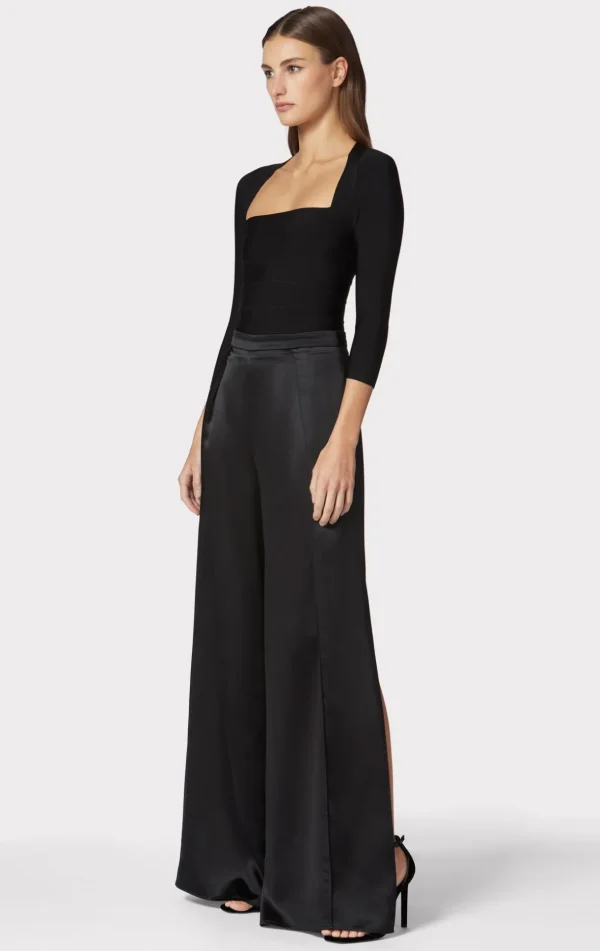 Women Hervé Léger Separates | Tops-ICON SQUARE NECK TOP