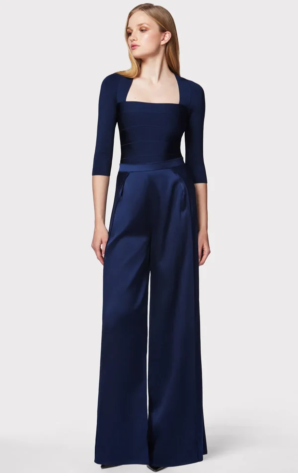 Women Hervé Léger Separates | Tops-ICON SQUARE NECK TOP