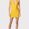 Women Hervé Léger Dresses-ICON STRAPPY SWEETHEART MINI DRESS