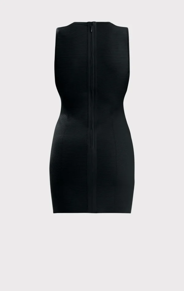 Women Hervé Léger Dresses-OTTOMAN MINI DRESS