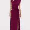 Women Hervé Léger Dresses | Gowns-RUCHED MATTE JERSEY DRAPED GOWN