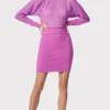 Women Hervé Léger Dresses-SHADOW STRIPE MINI DRESS