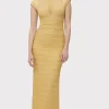 Women Hervé Léger Dresses | Gowns-TEXTURED SHEER BUSTIER GOWN