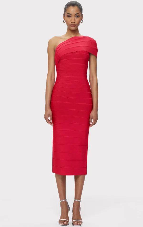 Women Hervé Léger Dresses-THE ABIGAIL DRESS