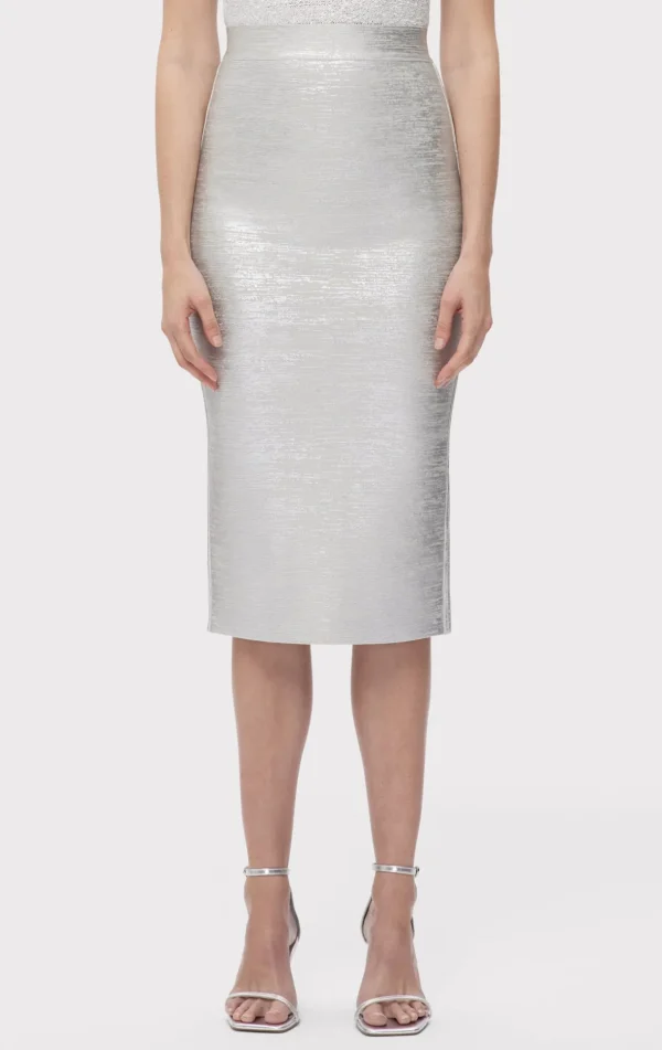 Women Hervé Léger Separates | Bottoms-THE ELENA SKIRT