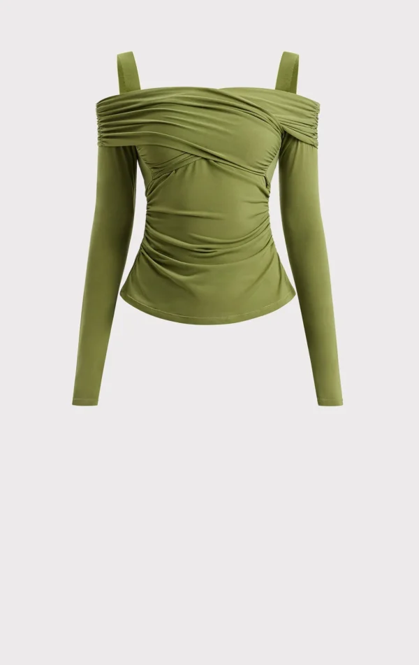 Women Hervé Léger Tops | Separates-THE ELLEN TOP