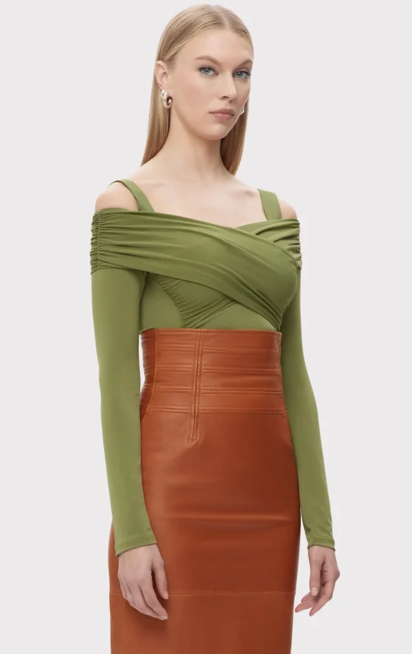 Women Hervé Léger Tops | Separates-THE ELLEN TOP