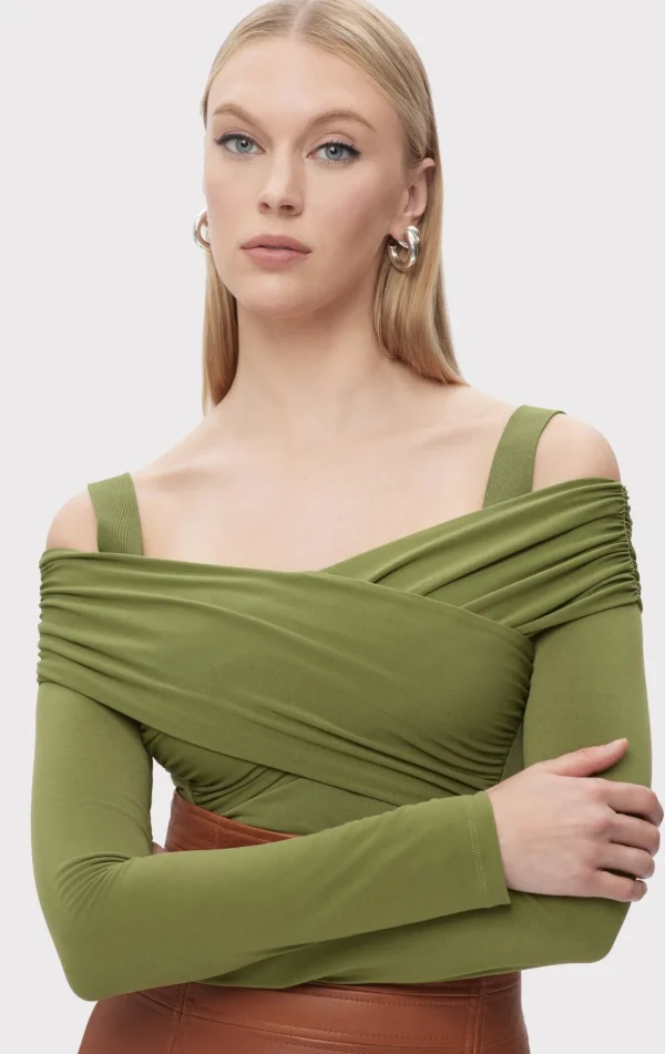 Women Hervé Léger Tops | Separates-THE ELLEN TOP