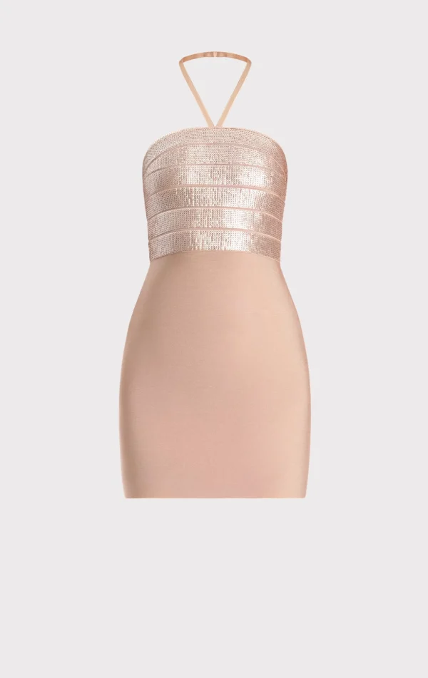 Women Hervé Léger Dresses-THE EMILI DRESS