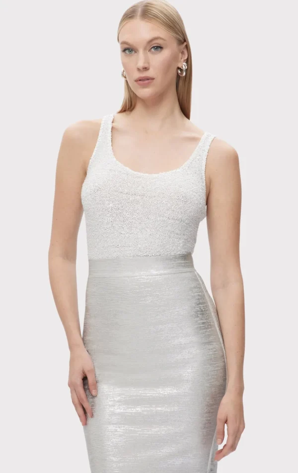 Women Hervé Léger Separates | Tops-THE FIONA TOP