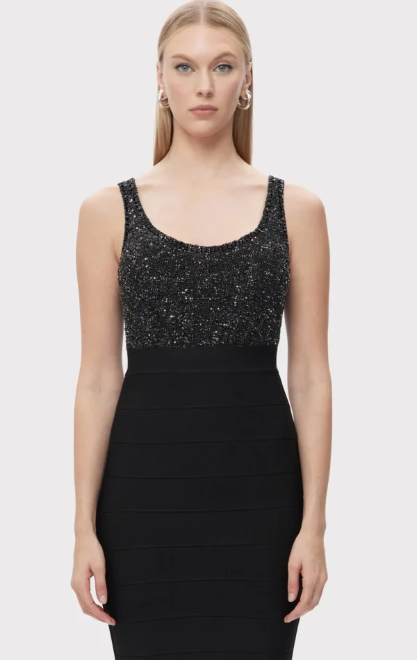 Women Hervé Léger Separates | Tops-THE FIONA TOP