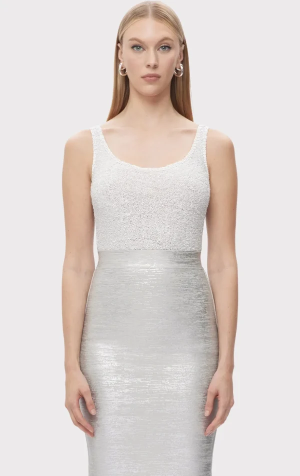Women Hervé Léger Separates | Tops-THE FIONA TOP