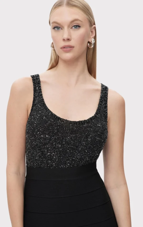 Women Hervé Léger Separates | Tops-THE FIONA TOP