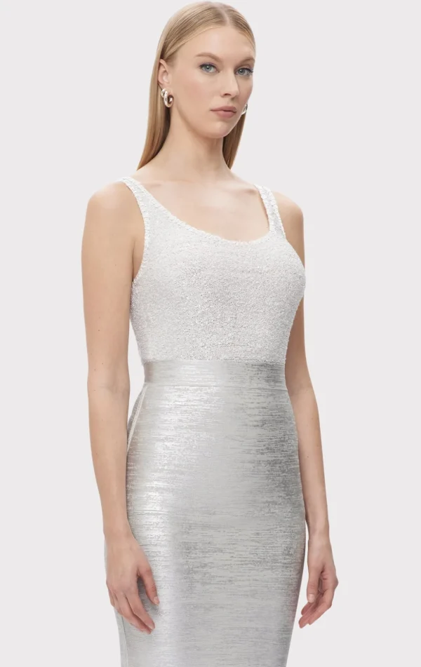 Women Hervé Léger Separates | Tops-THE FIONA TOP
