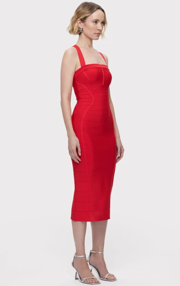 Women Hervé Léger Dresses-THE HARPER DRESS