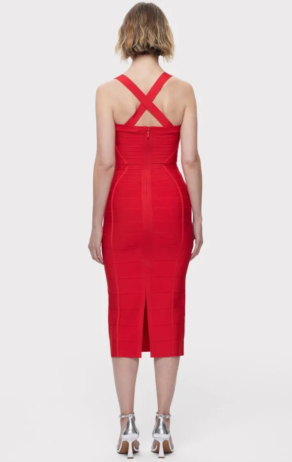 Women Hervé Léger Dresses-THE HARPER DRESS