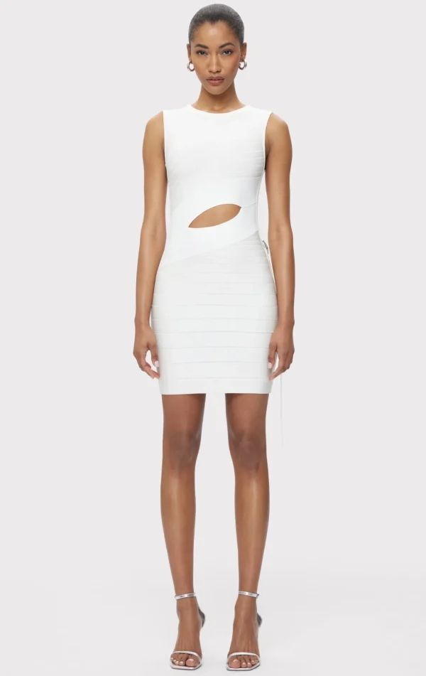 Women Hervé Léger Dresses-THE HEATHER DRESS