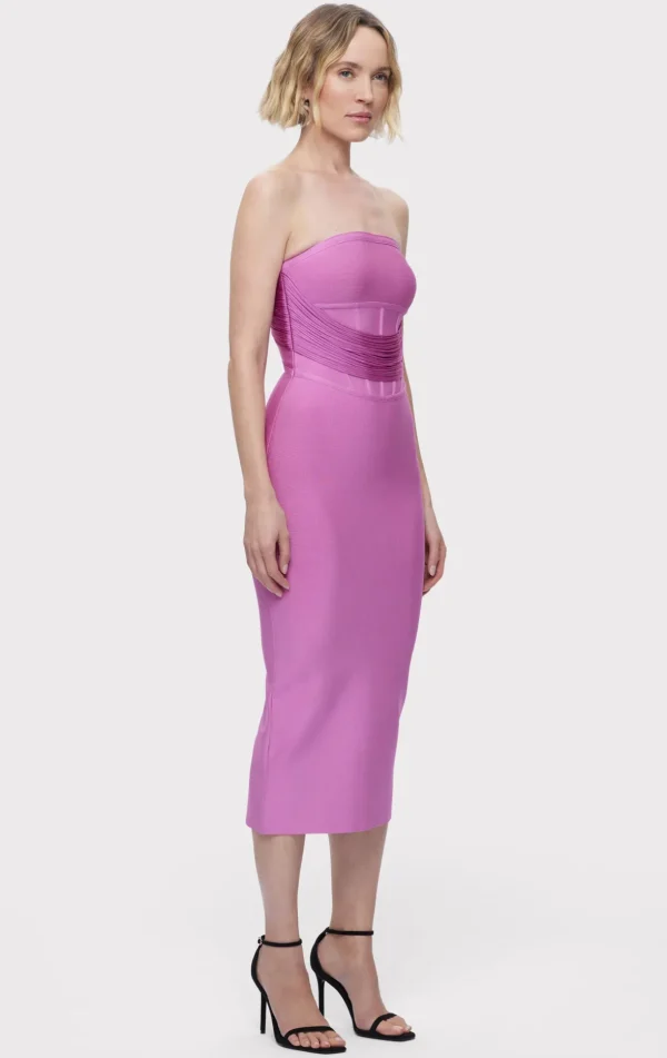 Women Hervé Léger Dresses-THE ISABELLA DRESS
