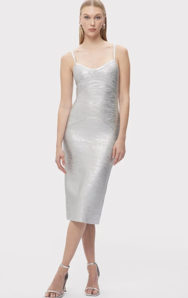 Women Hervé Léger Dresses-THE IVY DRESS