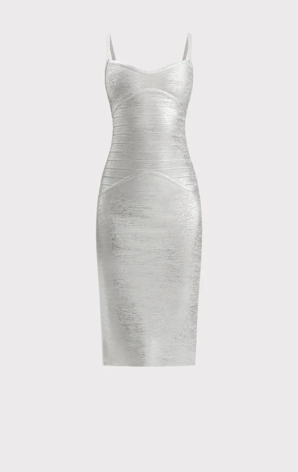 Women Hervé Léger Dresses-THE IVY DRESS