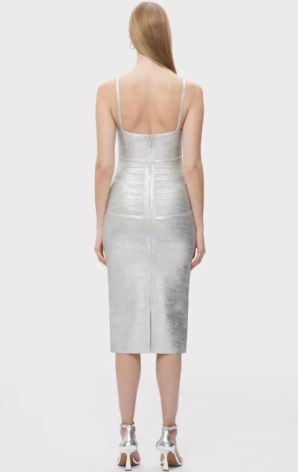 Women Hervé Léger Dresses-THE IVY DRESS