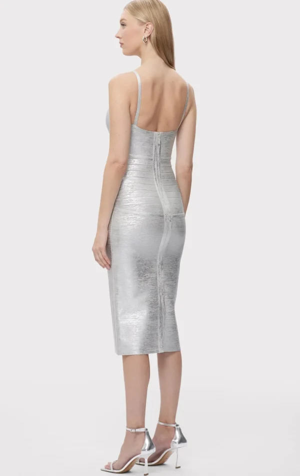 Women Hervé Léger Dresses-THE IVY DRESS