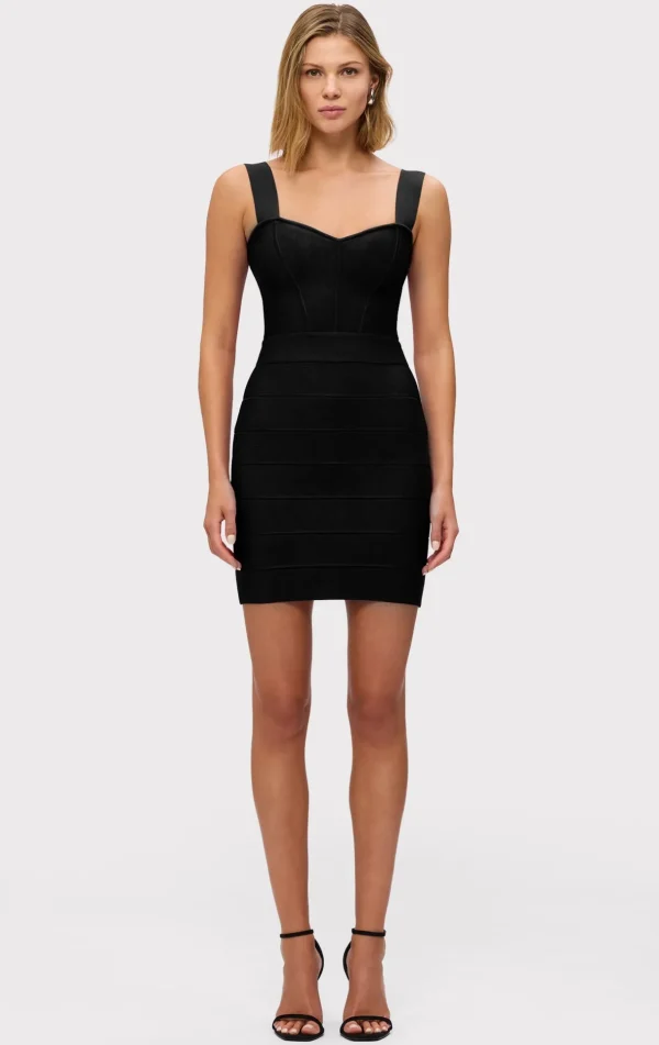 Women Hervé Léger Dresses-THE JADE DRESS