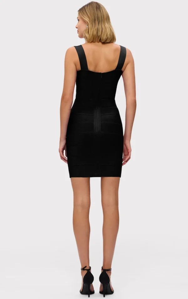 Women Hervé Léger Dresses-THE JADE DRESS