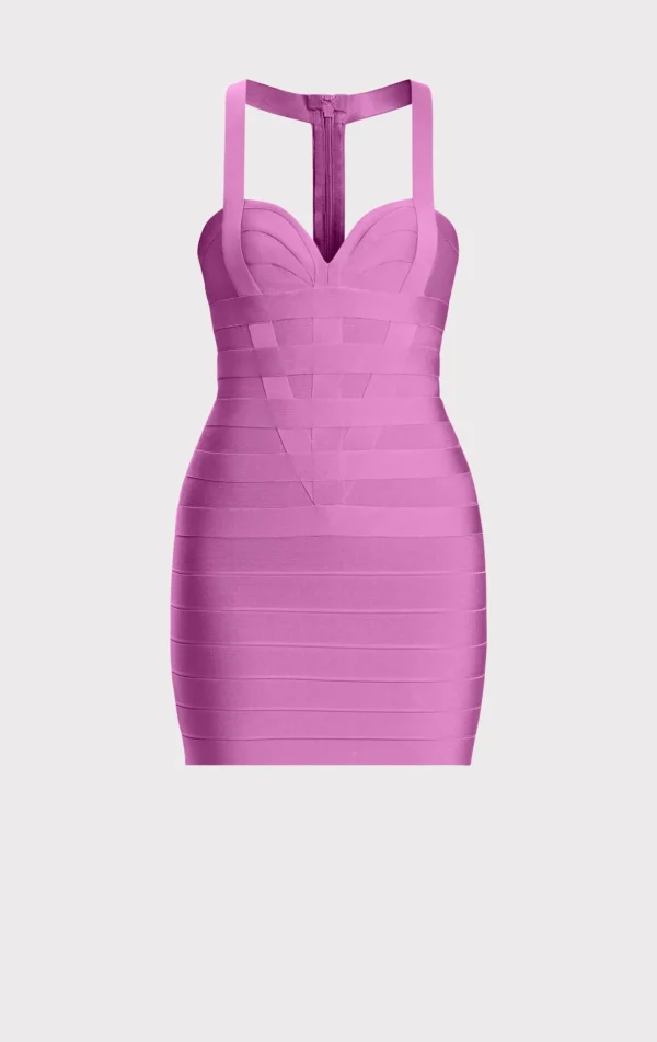 Women Hervé Léger Dresses-THE LILY DRESS