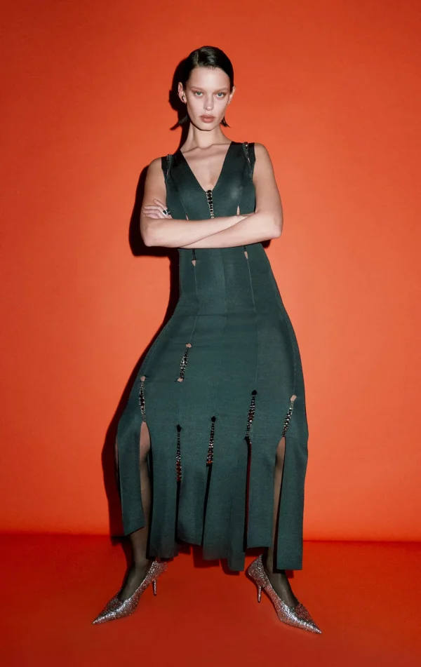 Women Hervé Léger Dresses | Gowns-THE LUNA GOWN