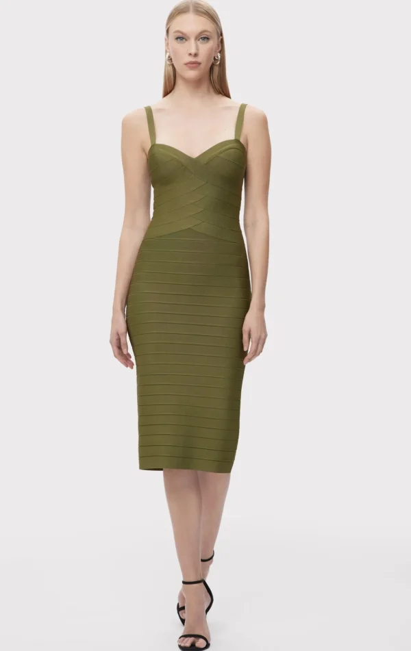 Women Hervé Léger Dresses-THE MARIA DRESS