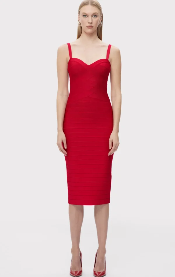 Women Hervé Léger Dresses-THE MARIA DRESS