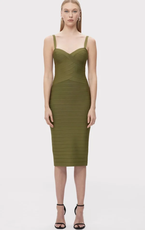 Women Hervé Léger Dresses-THE MARIA DRESS