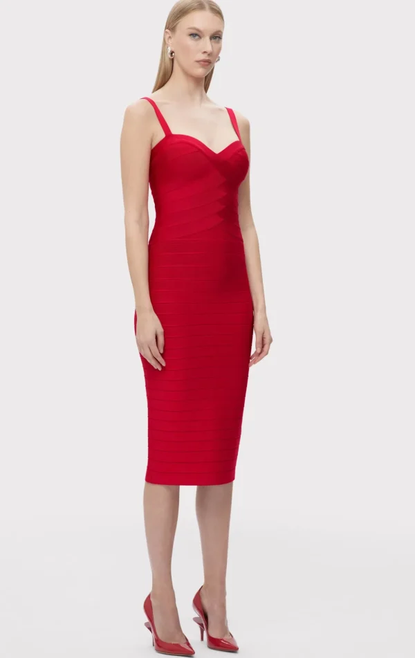 Women Hervé Léger Dresses-THE MARIA DRESS