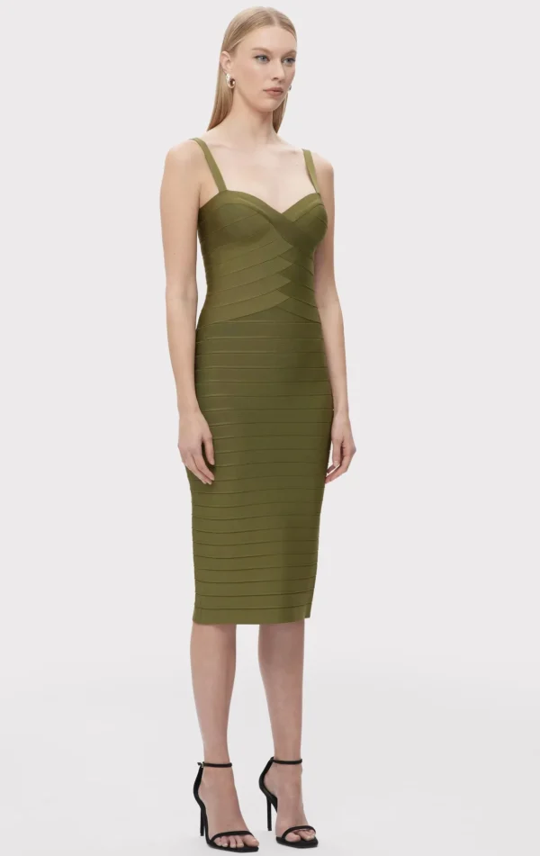 Women Hervé Léger Dresses-THE MARIA DRESS